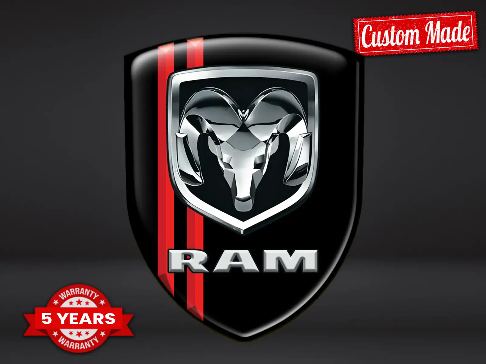 Dodge Autoaufkleber Sportlich Pro Max Stilvoll Robust